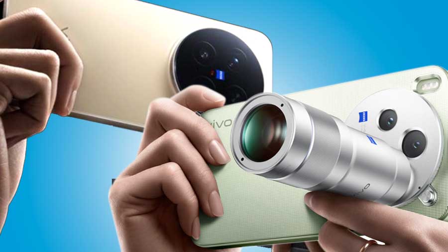 Ilustrasi Vivo X500 VS Vivo X500 Pro Max (Diolah)