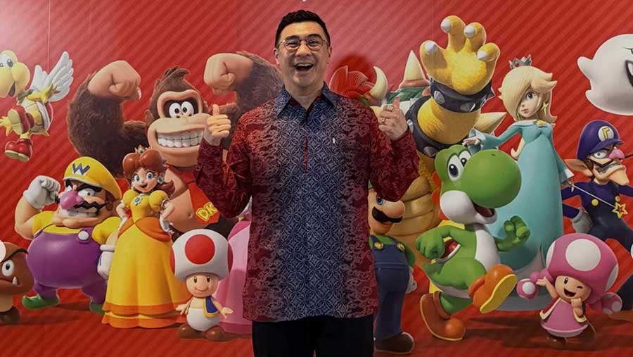 Putra sulung Anthoni Salim, Axton Salim membawa raksasa gim asal Jepang, Nintendo, masuk ke pasar Indonesia. (Dok. IG Axton Salim)