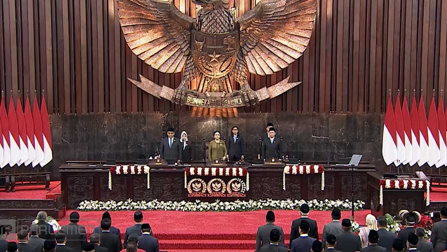 Sidang Tahunan MPR dan Sidang Bersama DPR dan DPD, (14/08/2026). (YouTube Sekretariat Presiden)