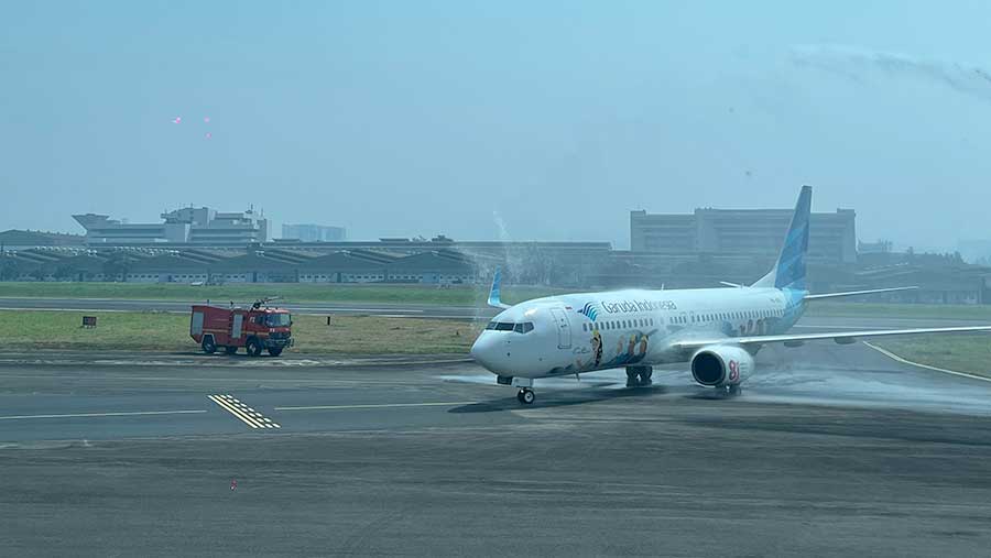 Bandara Husein Sastranegara Bandung (Bloomberg Technoz)