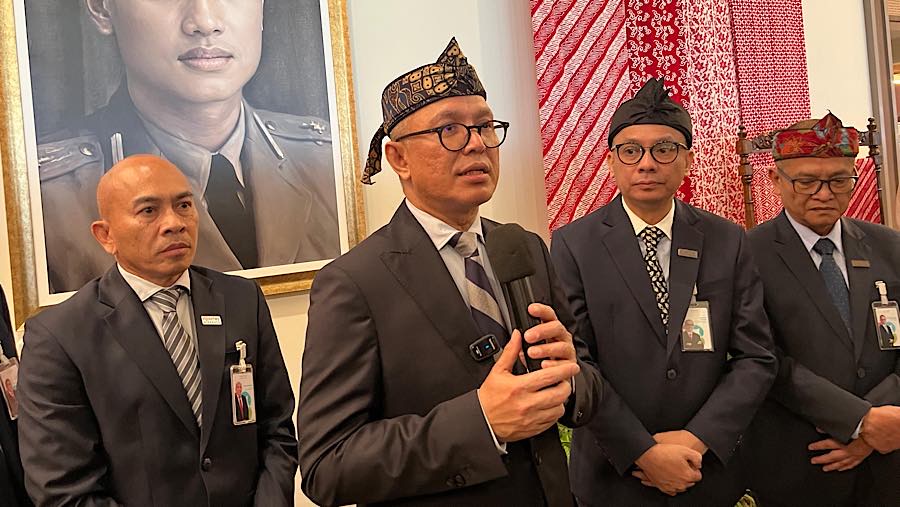 Direktur Utama PT Angkasa Pura Indonesia (InJourney Airport) Muhammad Rizal Pahlevi. (Dok. Bloomberg Technoz)