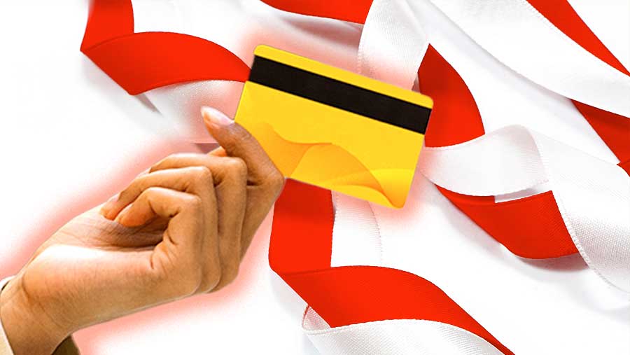 Ilustrasi isu peluncuran Kartu Kredit Indonesia di momen 17 Agustus (Diolah)