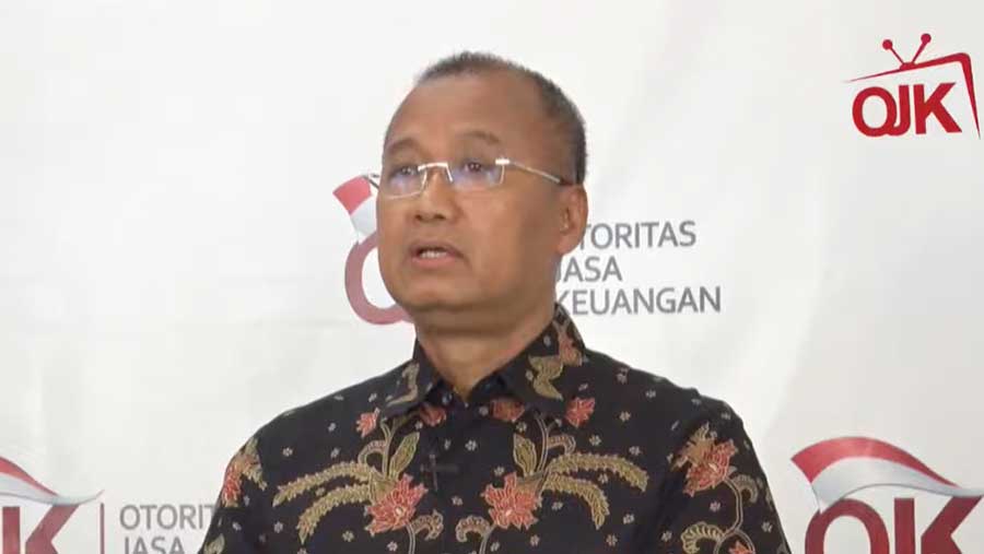 Deputi Komisioner Pengawasan Perilaku PUJK dan Pelindungan Konsumen OJK M Sarjito (Dok. YouTube OJK)