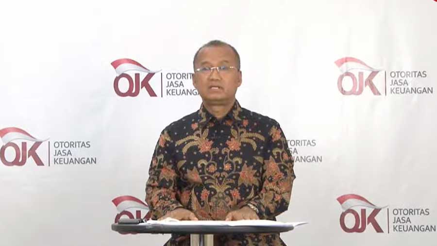 Deputi Komisioner Pengawasan Perilaku PUJK dan Pelindungan Konsumen OJK M Sarjito (Dok. YouTube OJK)