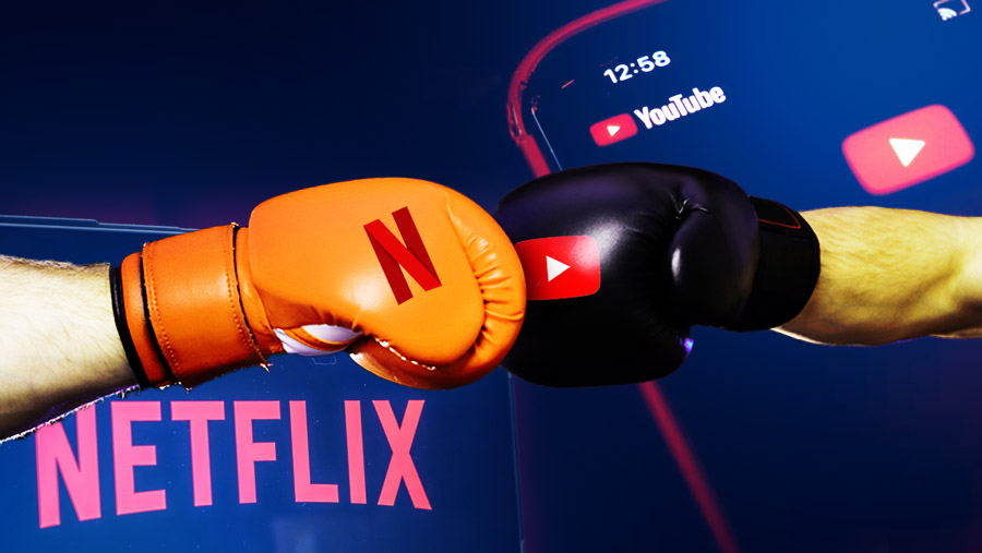 Pertarungan Sengit Antara Netflix dan YouTube (Bloomberg Technoz)