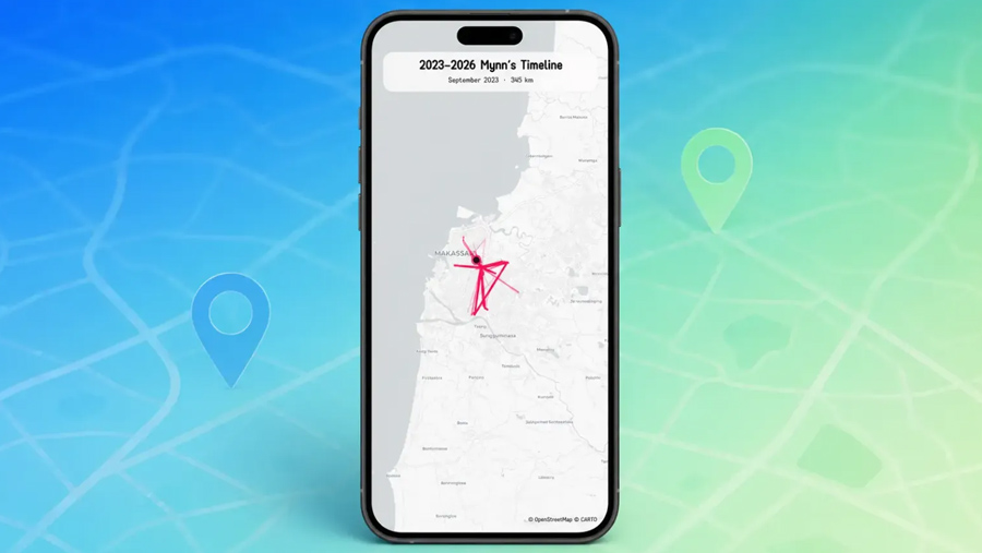 My Journey Maps di Google Maps (Dok. Ist)