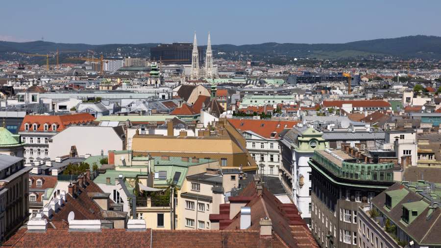 Kota Vienna. (Sumber: Bloomberg)