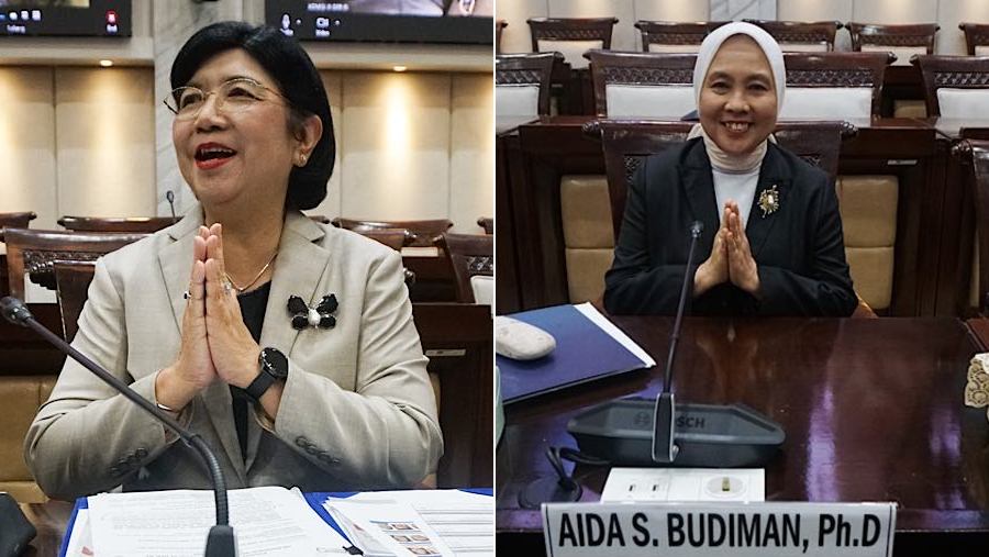 Destry dan Aida terpilih menjadi Gubernur & Deputi Gubernur Senior BI. dok: Kolase/Bloomberg Technoz