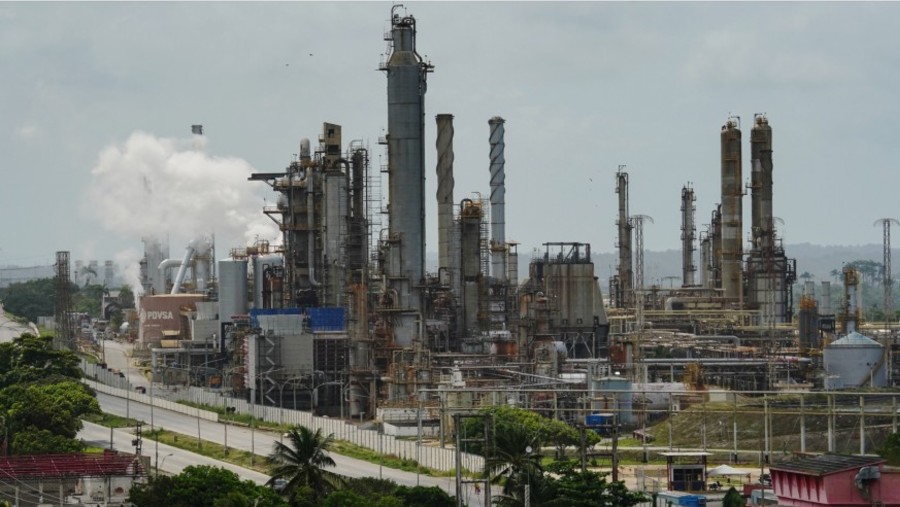 Kilang Petroleos de Venezuela SA (PDVSA) El Palito di El Palito, Venezuela./Bloomberg