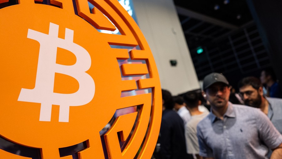 Pasar perdagangan aset digital Bitcoin. dok: Bloomberg