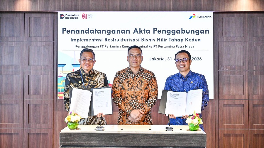 Pertamina Selesaikan Restrukturisasi Bisnis Hilir Tahap Kedua, Senin (31/8/2026)./dok. Pertamina