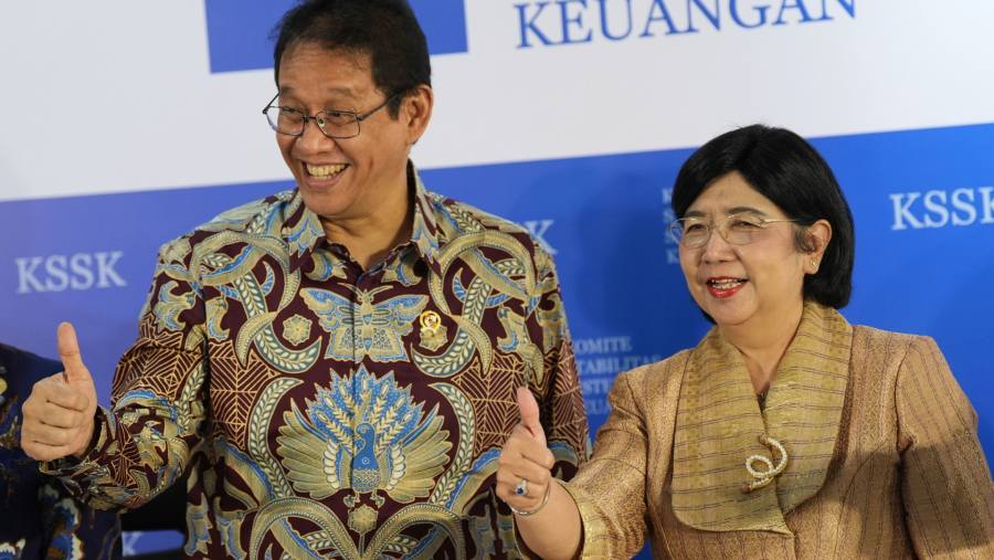 Purbaya dan Destry. dok: Bloomberg