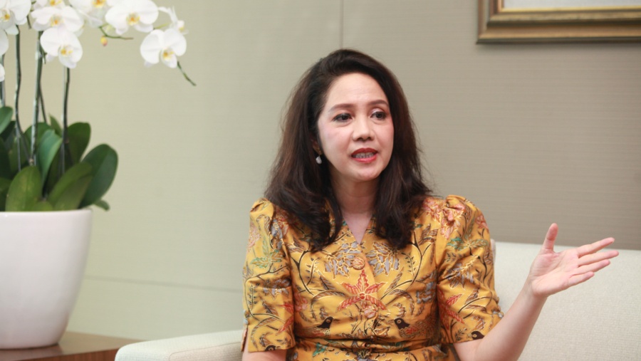 Meliza Musa Rusli, Direktur Utama Bank Permata. Fotografer: Andrean Kristianto/Bloomberg Businessweek Indonesia.