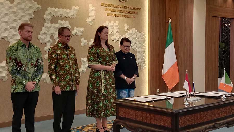 Pemerintah membidik kesepakatan penghindaran pajak berganda atau Double Taxation Agreement (DTA) dengan Irlandia (Bloomberg Technoz/Pramesti)