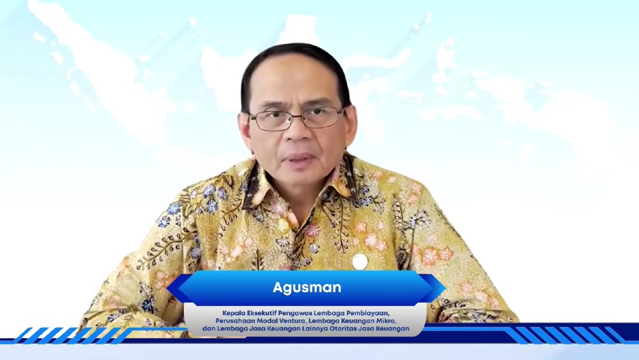 Anggota Komisioner Bidang PVML OJK, Agusman dalam RDK Bulanan Agustus 2026 Otoritas Jasa Keuangan. dok: OJK
