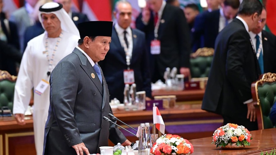 Prabowo Subianto di KTT BRICS India 2026. (Dok. Sekretariat Presiden)