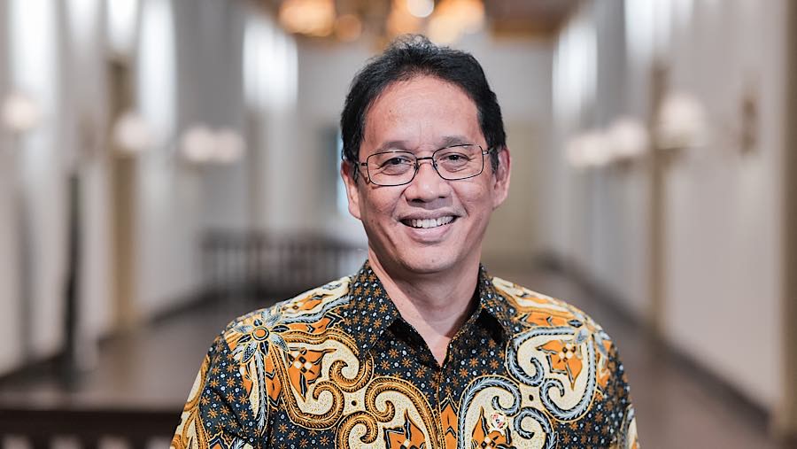 Menteri Keuangan, Purbaya Yudhi Sadewa saat diwawancarai di Jakarta (10/9/2026). (Dian Triyuli Handoko/ Bloomberg Technoz)
