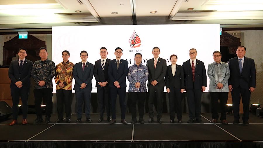 Inaugurasi HKCHAM di Jakarta, Kamis (17/9/2026). (Bloomberg Technoz/Andrean Kristianto)