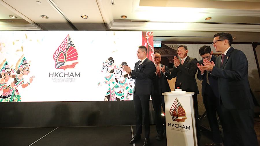 Inaugurasi HKCHAM di Jakarta, Kamis (17/9/2026). (Bloomberg Technoz/Andrean Kristianto)