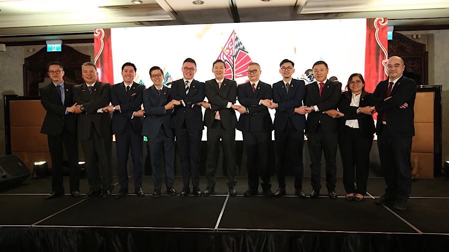 Inaugurasi HKCHAM di Jakarta, Kamis (17/9/2026). (Bloomberg Technoz/Andrean Kristianto)