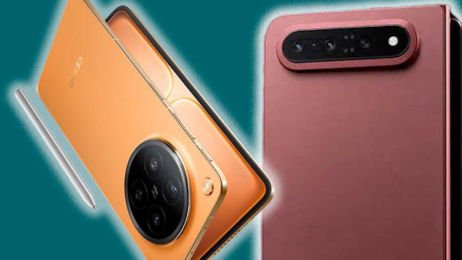 Xiaomi 18 Fold vs Oppo Find N6 (Diolah)