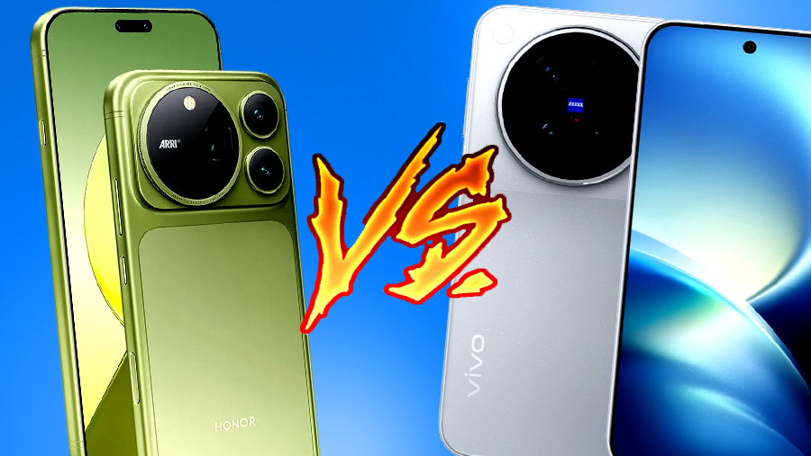 Honor Magic 9 Pro Max vs Vivo X500 Pro Max (Diolah)