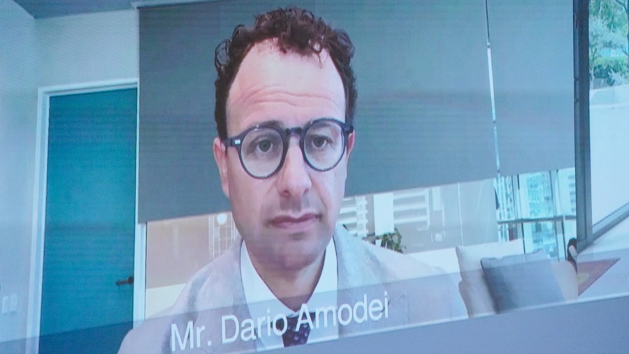 CEO dan pendiri Anthropic PBC Dario Amodei. dok: Bloomberg