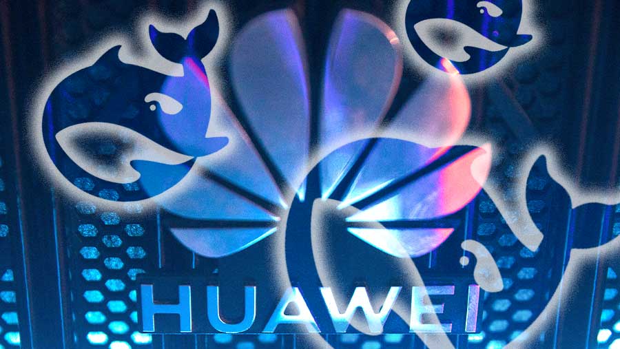 Ilustrasi DeepSeek-Huawei kian ‘mesra’ (Diolah)