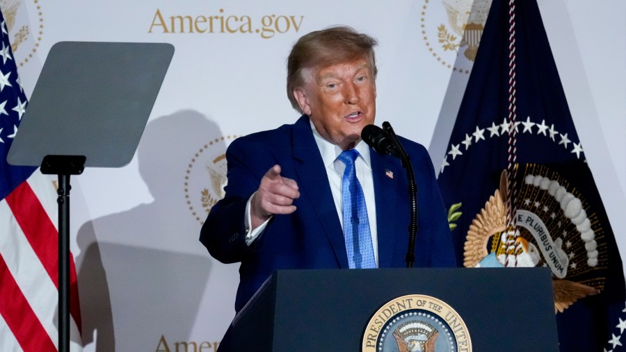 Donald Trump. dok: Bloomberg