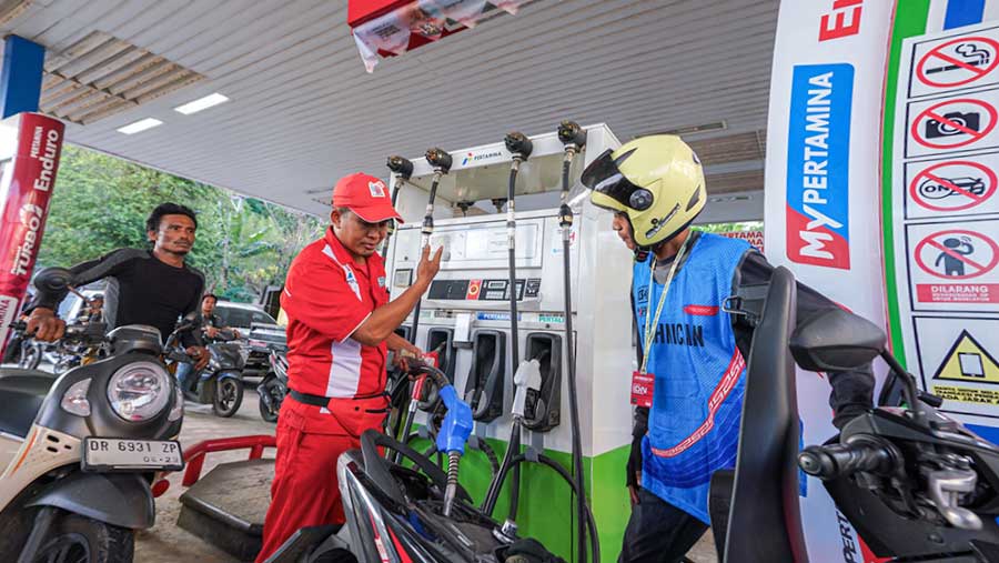 Direktur Utama PT Pertamin (Persero Menjadi Pembina Upacara Hari Pancasila di PGE Kamojang, 01 September 2026 (Dok. Pertamina)