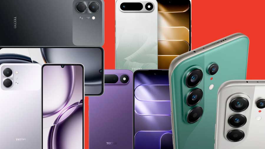 TECNO Camon 50 Ultra 5G, Spark 50 5G, Spark Go 3, Spark Go 3 Pro, Pop X 5G (Diolah)