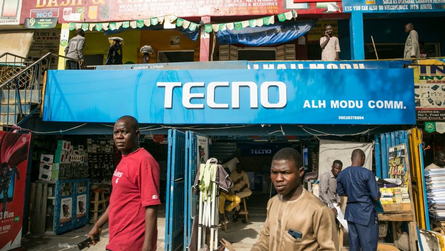 Shenzhen Transsion Holdings, produsen ponsel TECNO dan Infinix. (Jean Chung/Bloomberg)