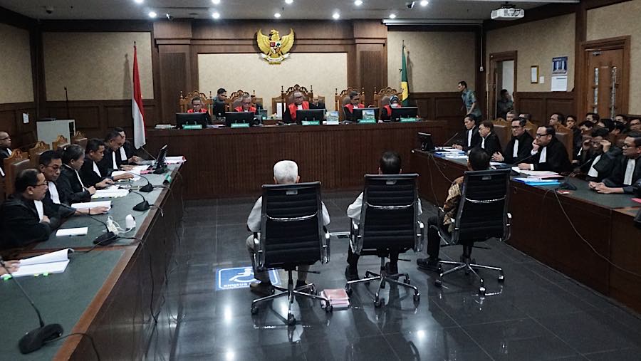 Kejaksaan Agung menyiapkan 34 JPU untuk menangani perkara tersebut. (Bloomberg Technoz/Andre)