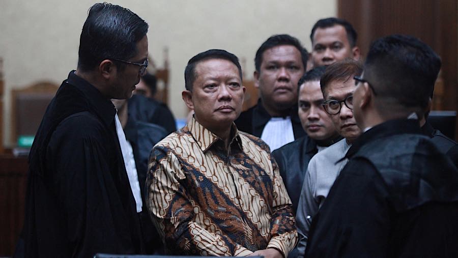 Kasus dugaan pencucian uang itu dilakukan oleh Febrie sebagai jaksa atau pejabat struktural selama bertugas di Kejaksaan. (Bloomberg Technoz/Andrean)