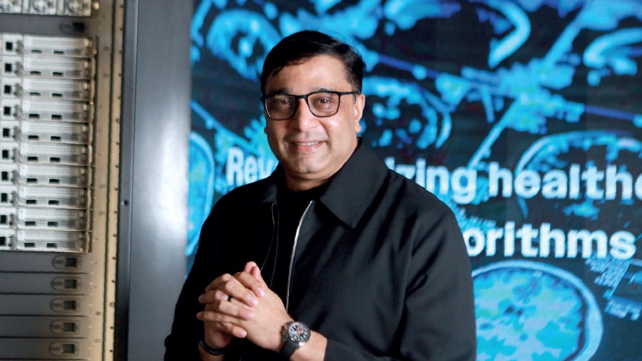 Vikram Sinha, Chief Executive Officer Indosat Ooredoo Hutchison. Foto: Andrean Kristianto/Bloomberg Businessweek Indonesia