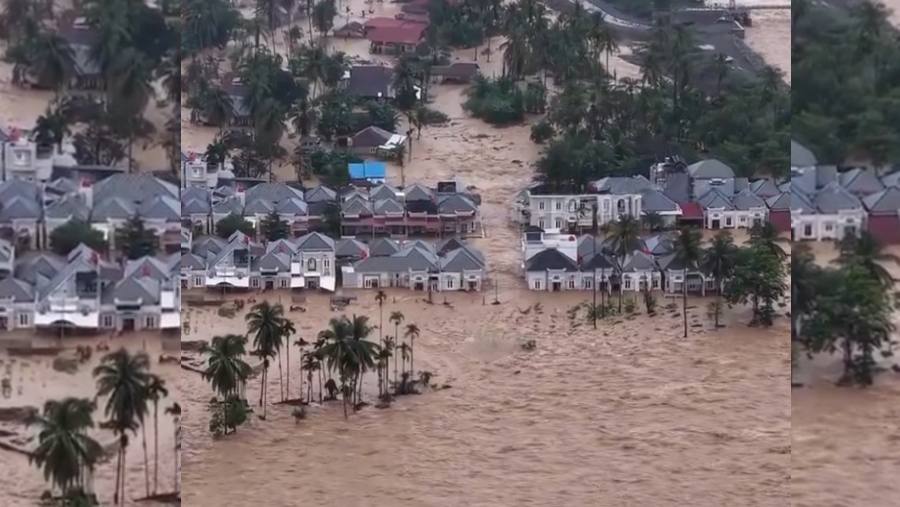 Kondisi Banjir Bandang Kota Padang. Dok Ist