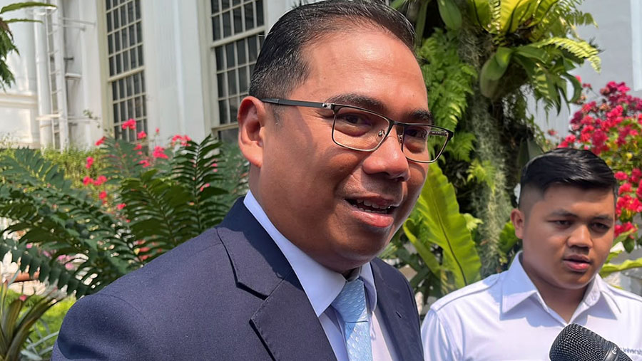 Rektor IPB, Alim Setiawan Slamet (Bloomberg Technoz/Yeyen)