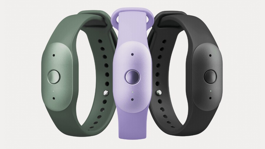 Perangkat gelang pintar tanpa layar dan wearables dari Amazon, Bee Frontier dan Bee Eclipse. dok: Perusahaan