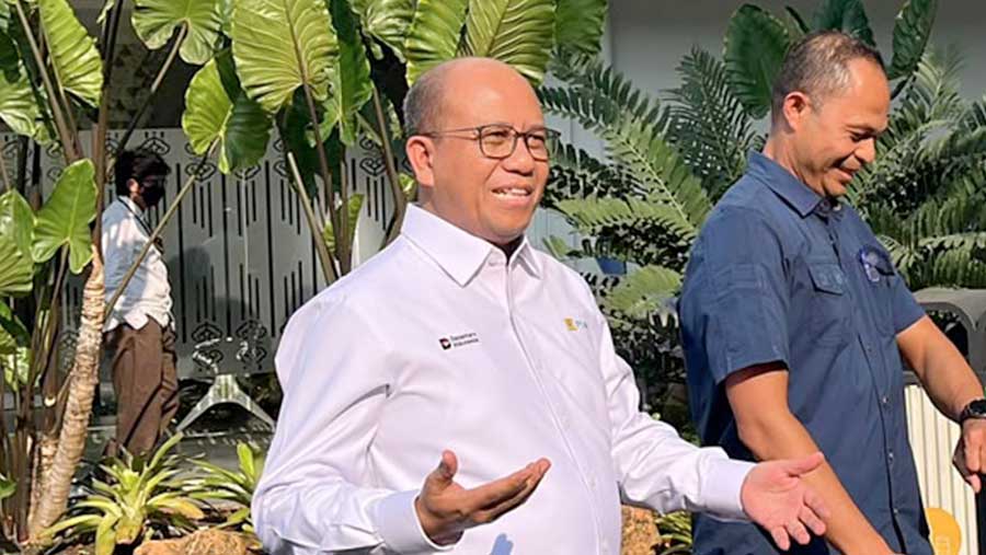 Dirut PLN, Suroso Isnandar (Bloomberg Technoz/Merinda)