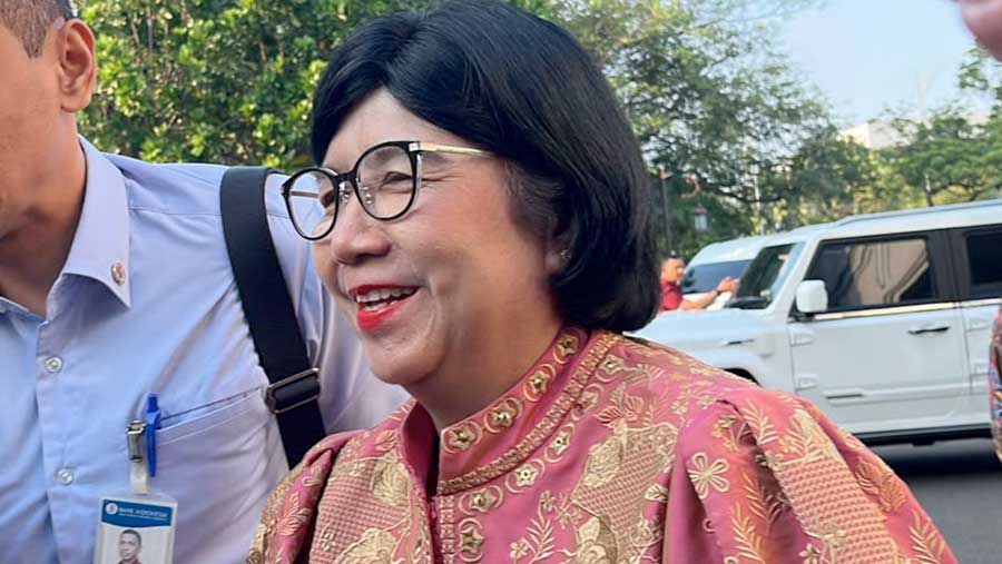 Gubernur BI, Destry Damayanti (Bloomberg Technoz/Merinda)