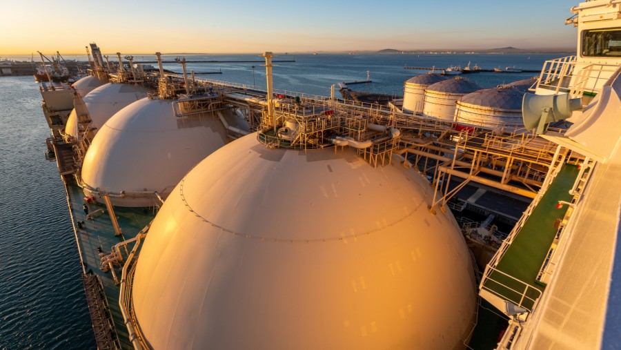 Tanker gas alam cair./dok. Bloomberg