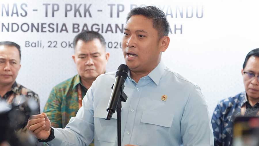 Kepala Badan Gizi Nasional, Sudaryono di Bali. (Dok. BGN)