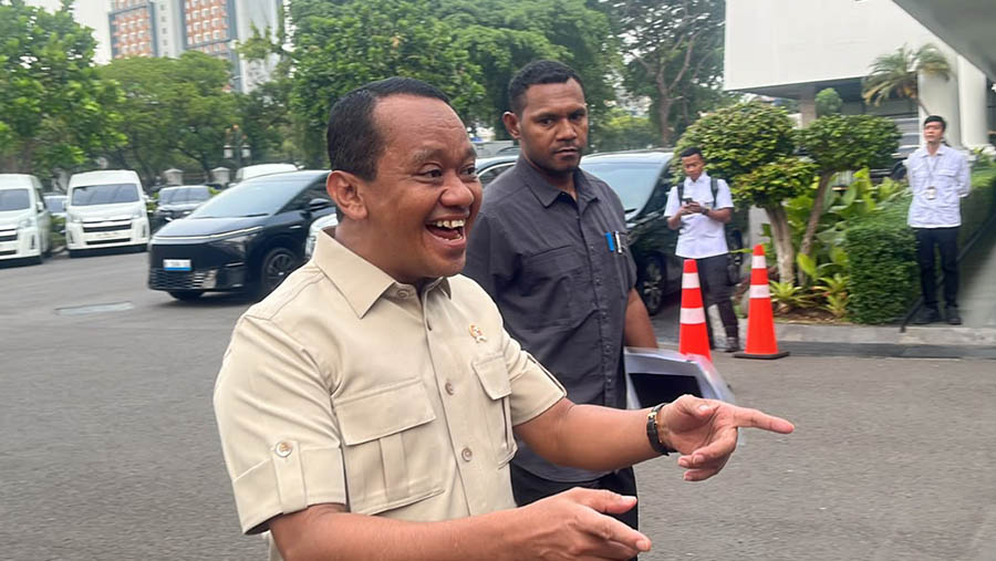 Menteri ESDM Bahlil Lahadalia (Bloomberg Technoz/Yeyen)