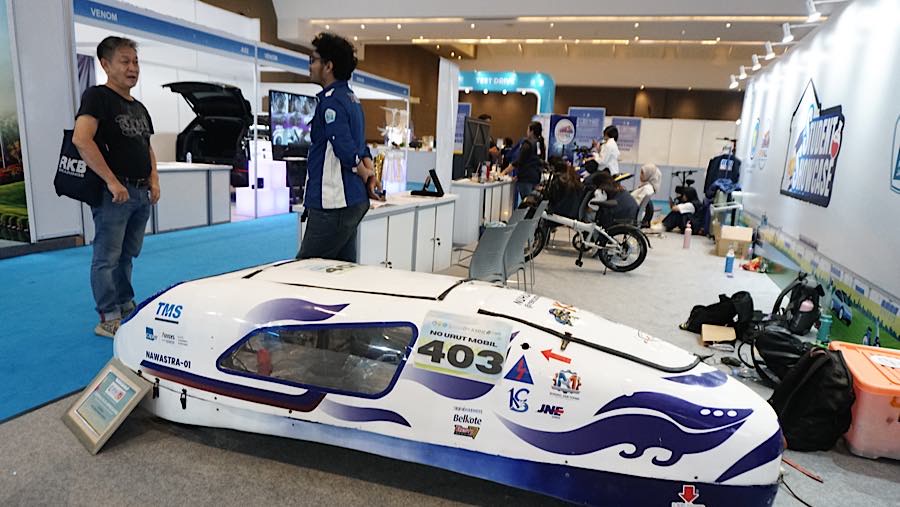 PEVS 2026 juga dilengkapi dengan Mobility Zone yang menampilkan perkembangan teknologi kendaraan listrik dan mobilitas berkelanjutan di tiga sektor.